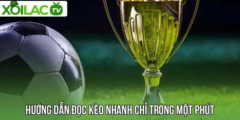 Hướng dẫn đọc kèo nhanh chỉ trong một phút
